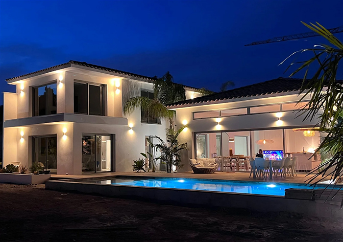 Réalisations projet Villa 55 à Hyères